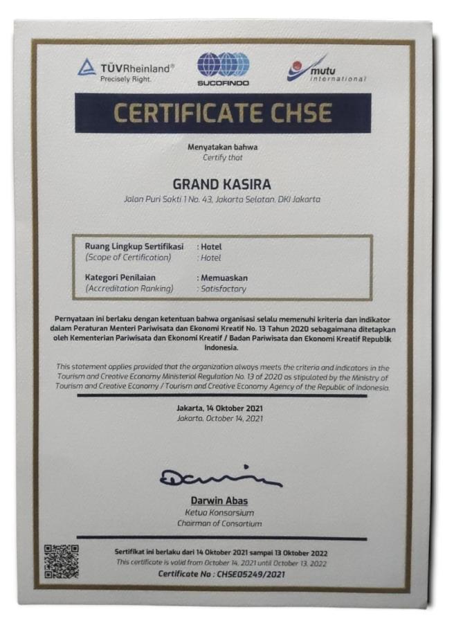 Grand Kasira Otel Cakarta Dış mekan fotoğraf